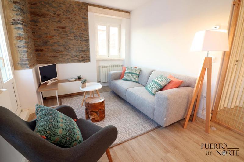 Apartamentos Puerto Norte - Apto 3 Puerto de Vega Eksteriør bilde