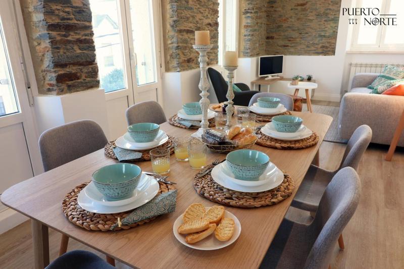 Apartamentos Puerto Norte - Apto 3 Puerto de Vega Eksteriør bilde